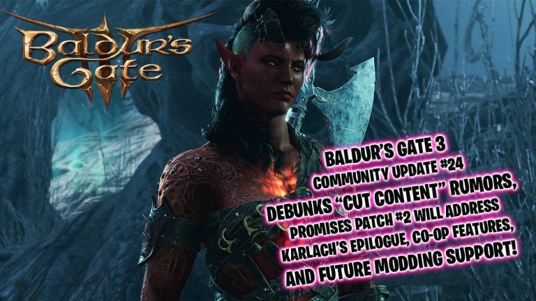 Larian Studios confirms Patch #2 for Baldur s Gate 3 will address alleged "cut content", including new epilogues and co-op updates.