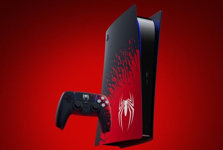 The Spider-Man 2 edition is probably one of the most eye-catching PS5 design themes ever.