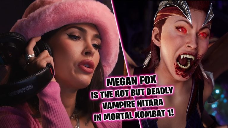 Megan Fox is sexy and deadly vampire Nitara in Mortal Kombat 1
