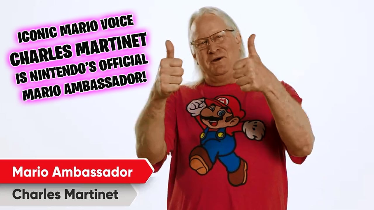 Charles Martinet, the fan-favorite voice actor of Mario, will now serve as the official Nintendo Mario Ambassador.
